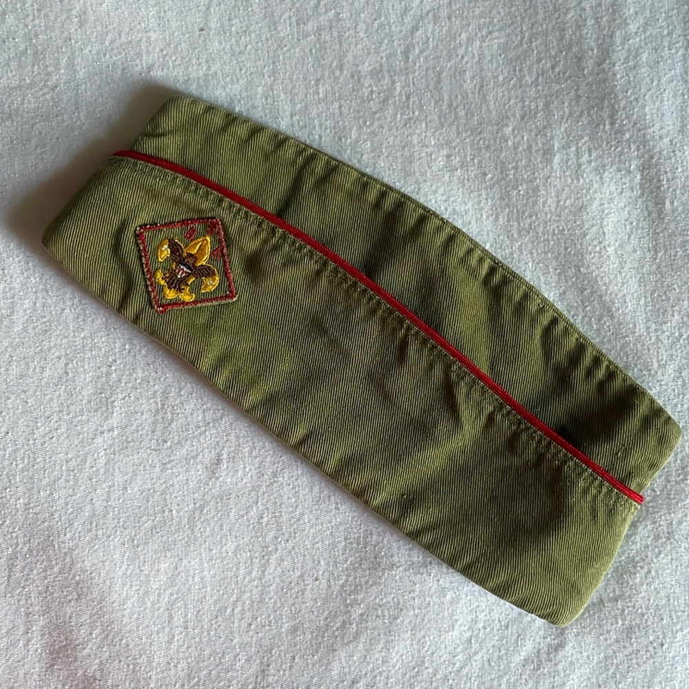 Vintage official Boy Scout hat sz large